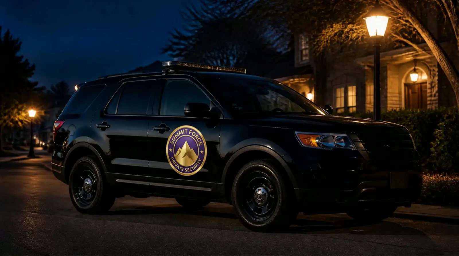 Security officers on patrol in Berkeley, California